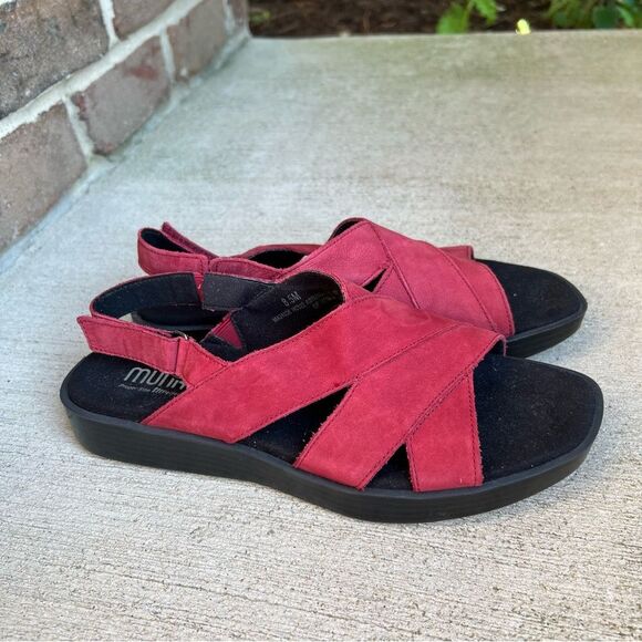 NEW Munro Micah Slingback Sandal Nubuck Sz 8.5 - Picture 4 of 8